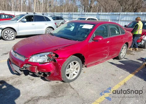 2013 Chevrolet Impala Lt from USA, damaged, VIN 2G1WG5E38D1103210